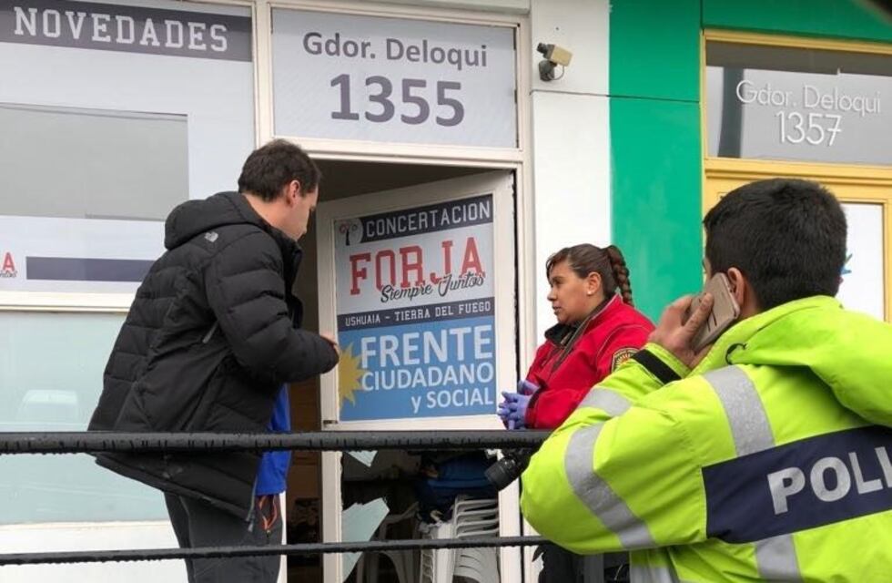 Atacaron la sede de FORJA en Ushuaia