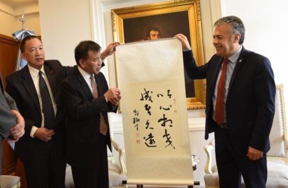 Mendoza avanza en las relaciones comerciales con China