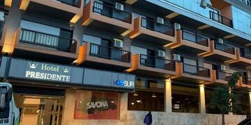 Hotel Presidente de Villa Carlos Paz\u002E (Foto: web)\u002E