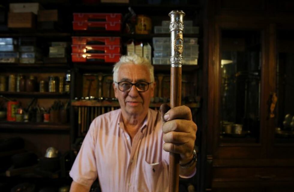 Cincelarán en Rosario el bastón presidencial 2019