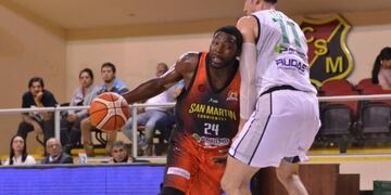 San Martín perdió como local ante Estudiantes de Concordia\u002E (Foto: Prensa San Martín)