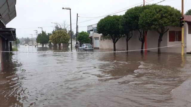 lluvias en Arroyito