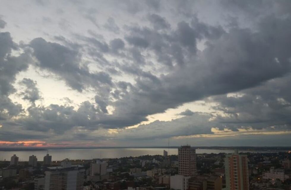 Posadas al vapor: la lluvia fue breve y luego salió el sol pero se volvió a nublar