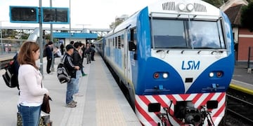 Tren San Martín (Foto:Telam)