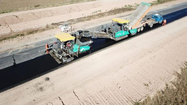 Obras Autopista 19 Jeanmaire a Arroyito