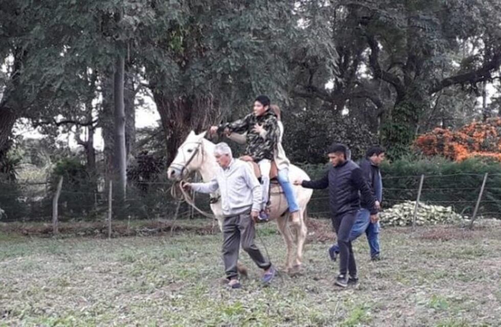 Fundación necesita urgente un predio para equinoterapia con niños