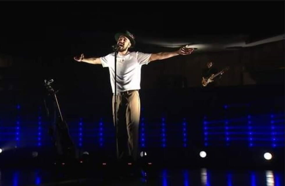 Abel Pintos la rompió ante unas 35 mil personas que disfrutaron de su extenso show por streaming