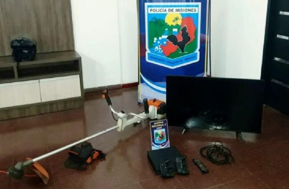 Confirman que los objetos encontrados en un kiosco narco eran robados