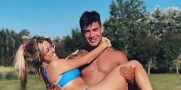 Nati Jota y su novio\u002E (Instagram/ Natijota)