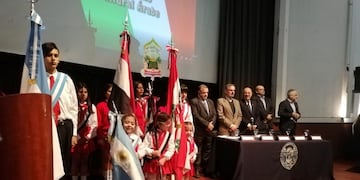 Semana de la Cultura Siria y Libanesa en Tucumán, que se desarrolla bajo el lema “La UNT celebra la diversidad de nuestras raíces” (Foto: Luis Solórzano)\u002E