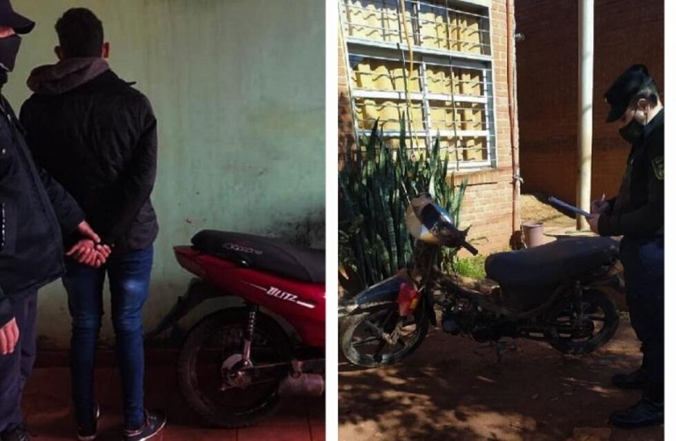 Recuperan en Puerto Iguazú dos motocicletas robadas