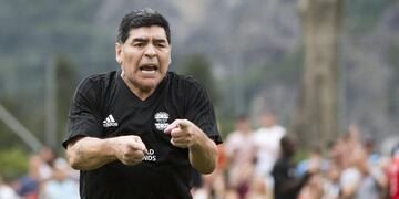 Las duras de Maradona a Sampaoli e Icardi\nFoto: EFE/Jean-Christophe Bott