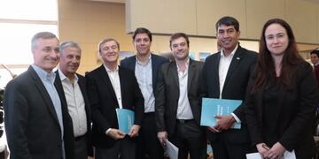 Quiroga hizo la presentación de los resultados del estudio de Big Data II en el café del MNBA