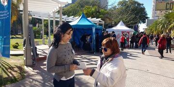 El Ministerio de Desarrollo Social en Corrientes realizó una campaña de concientización por el día mundial de la trata de personas\u002E