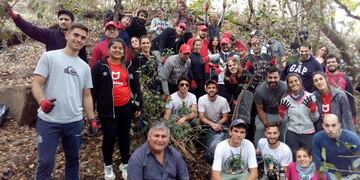 Nueva jornada de limpieza Carlos Paz