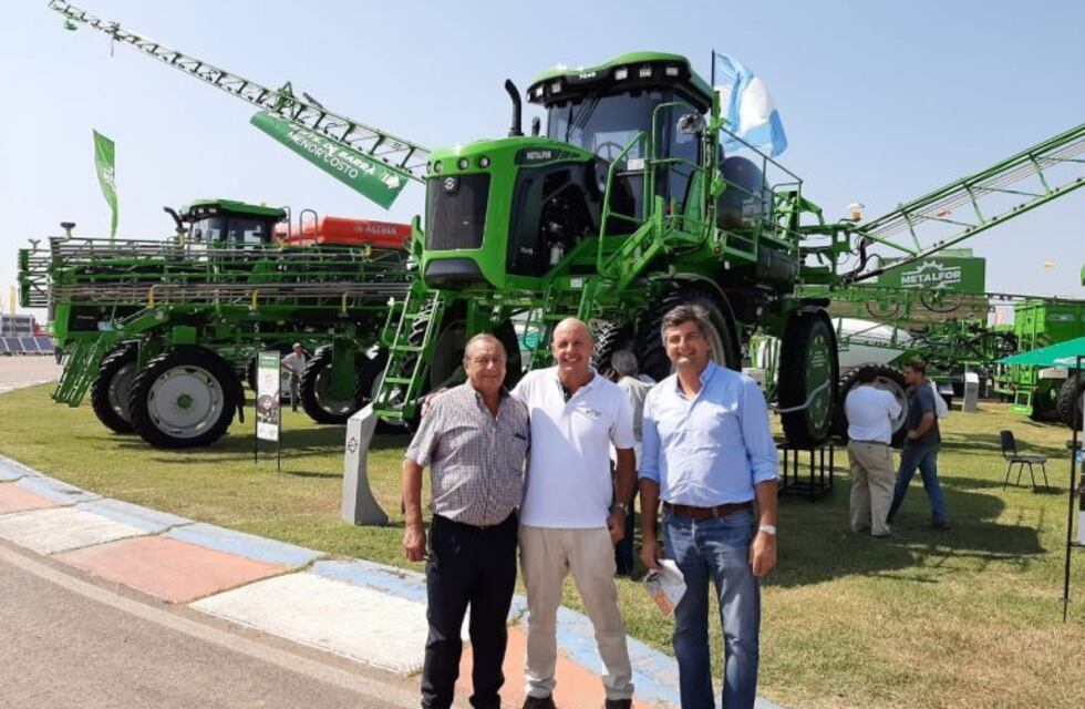 El intendente Carlos Sánchez presente en la Expoagro 2020
