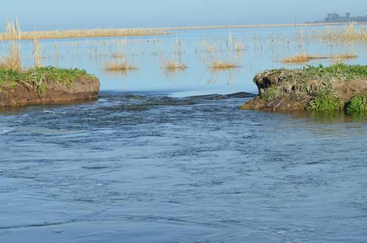 Desborde de la laguna La Picasa