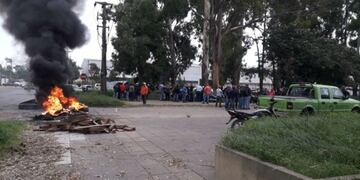 quema de gomas puerto