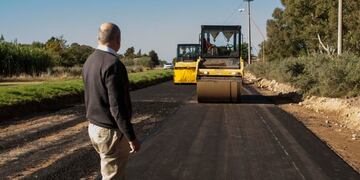 Pavimentación calle Alem Punta Alta