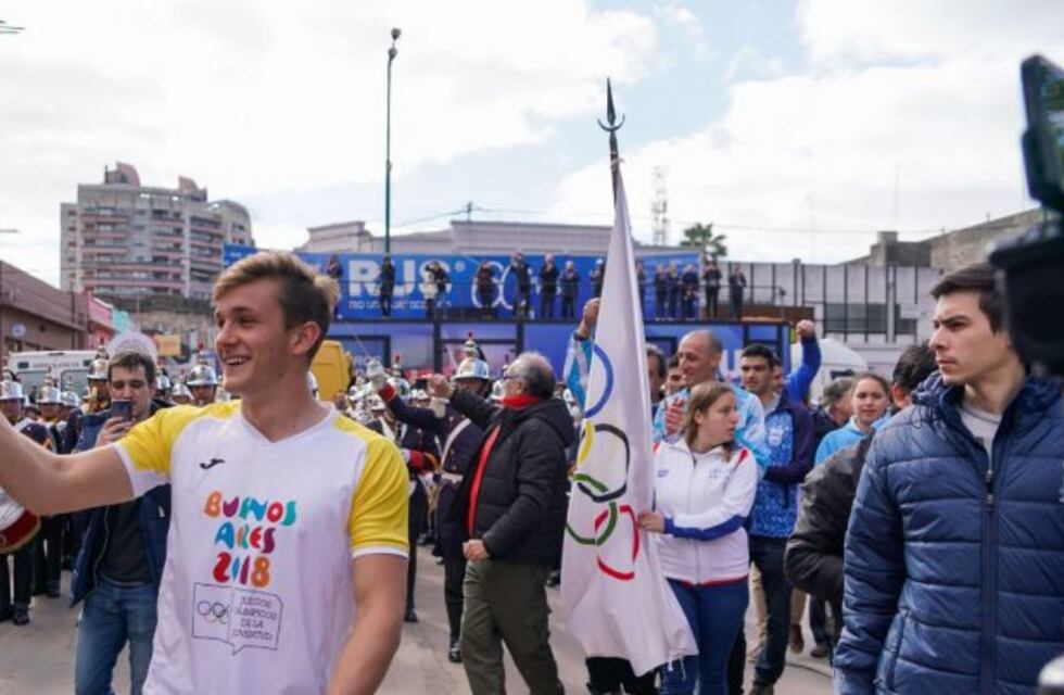Tras su paso por Concepción del Uruguay, la antorcha llega a Santa Fe