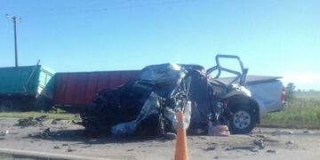 Accidente fatal en Luis Palacios.