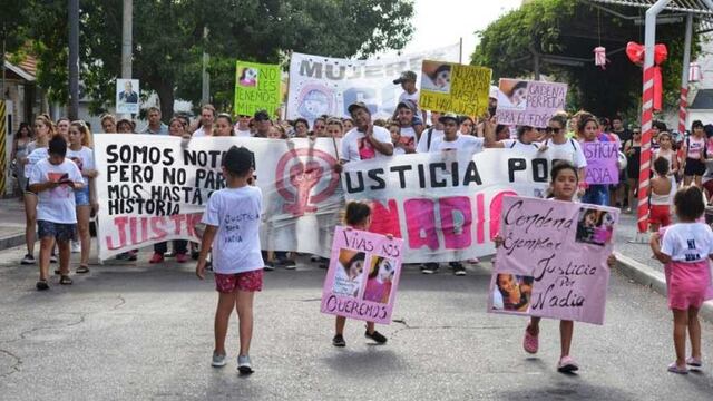 Manifestación en Santa Rosa pidiendo justicia (Vía Santa Rosa)