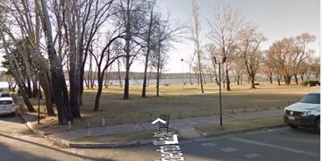 Costanera de Carlos Paz\u002E (Imagen Google Maps)\u002E