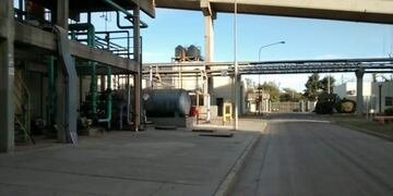 Planta de Molinos Agro donde un camionero murió aplastado\u002E (SL24)