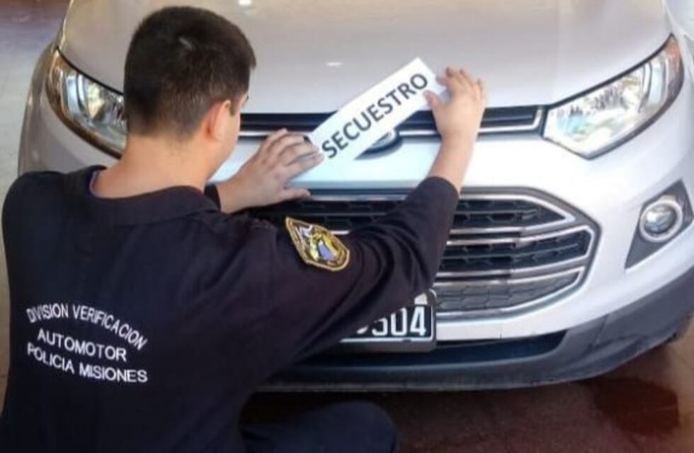 Secuestran una camioneta adulterada durante una verificación