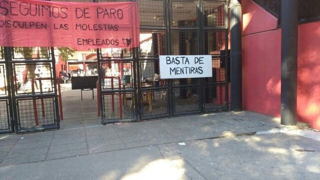 Los empleados de Newell's siguen de paro por el atraso en el pago de los salarios