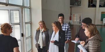 Autoridades de Educación recorrieron edificios escolares en El Calafate