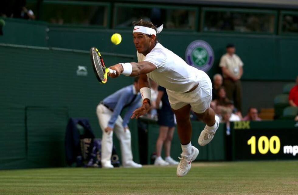 La palomita de Delpo que complicó a Rafa Nadal en Wimbledon