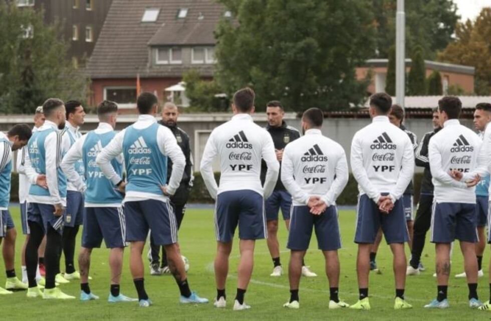 La Selección Argentina realizó su primer entrenamiento pensando en Alemania