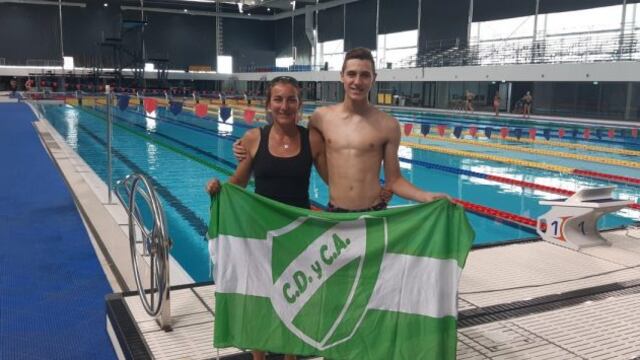 Benjamin Ghione y Paola Beigveder representantes de Arroyito