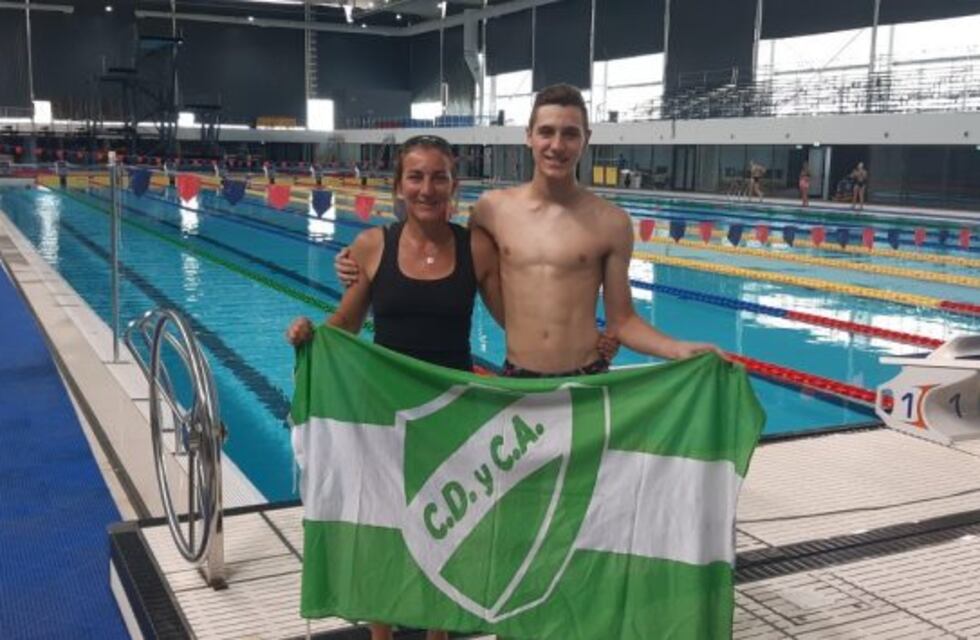 En otra gran presentación Benjamín Ghione logró el bronce en los 1500 metros libres