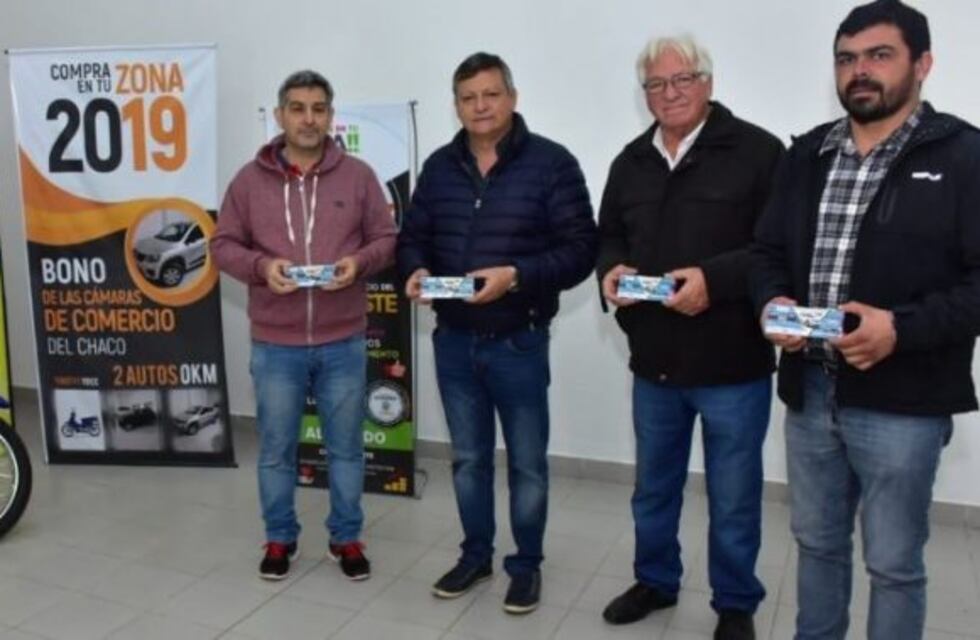 Peppo participó de la presentación del bono compra en tu zona en Gancedo