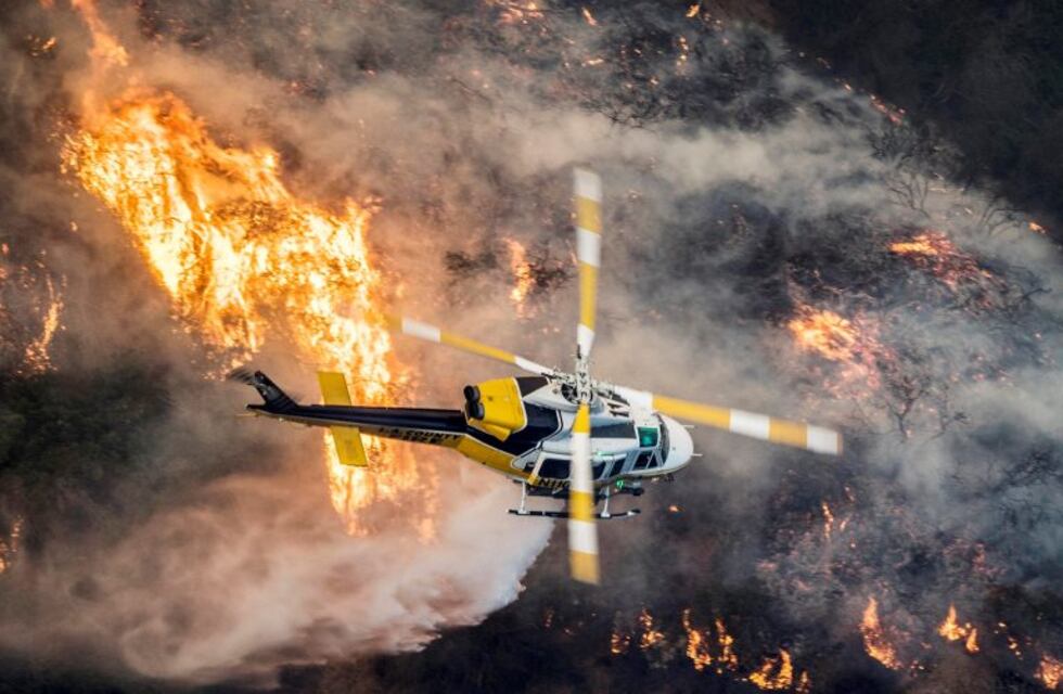 Las increíbles imágenes de los incendios que azotan a California