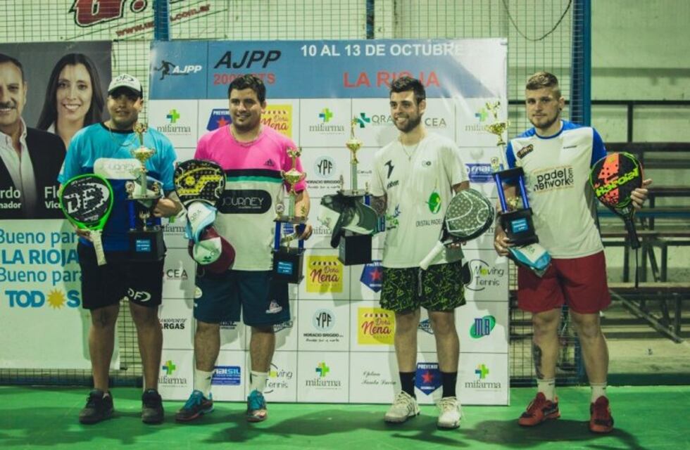 Pádel: Chiostri-Alfonso, se quedaron con la copa