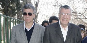 Juan Carlos Gioja y José Luis Gioja, a quien apuntan para sucederlo en Rawson\u002E