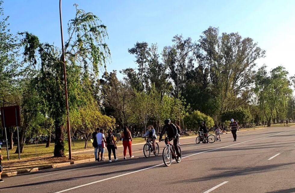 En fotos, así se vivió este domingo primaveral en Carlos Paz