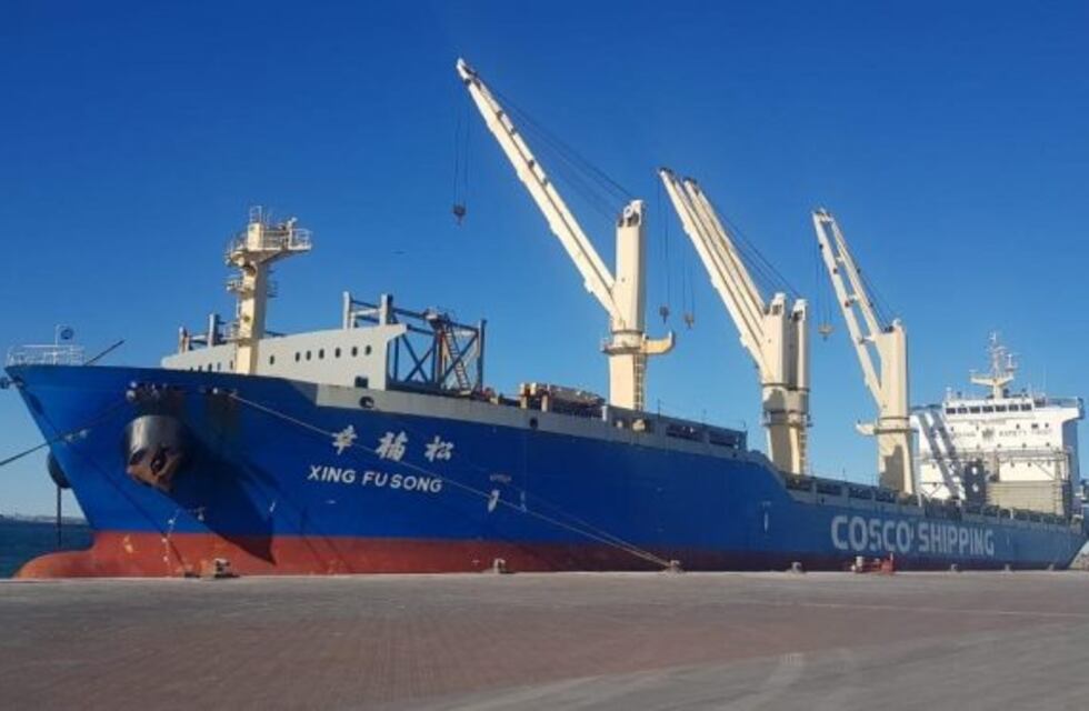 Coronavirus: Madryn suspende la llegada de barcos con aerogeneradores