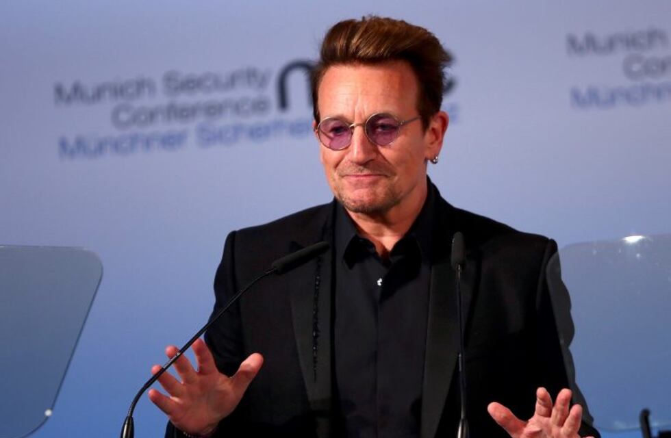 El cantante Bono pide un Plan Marshall para África