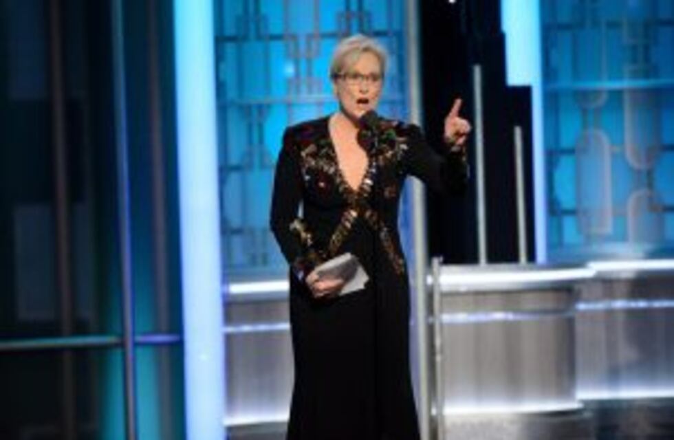 Meryl Streep criticó a Donald Trump durante su discurso en la ceremonia de los Golden Globes