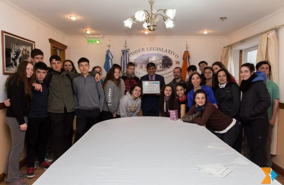 Estudiantes santacruceños visitaron la Presidencia