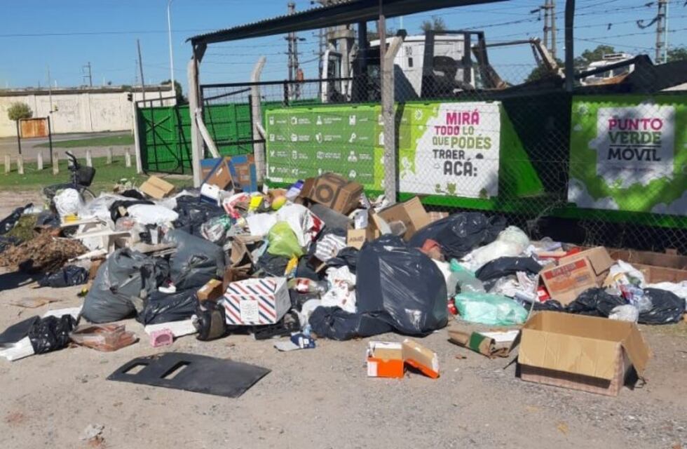 Multarán a quienes arrojen residuos fuera del predio del Eco Punto