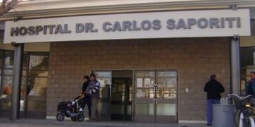 El hospital Carlos Saporiti ubicado en el departamento de Rivadavia, Mendoza\u002E