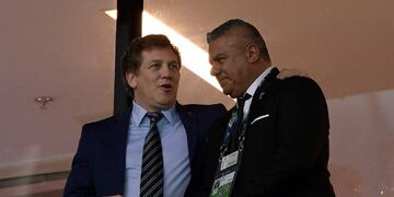 Chiqui Tapia fue desplazado de su cargo en la Conmebol por las críticas durante la Copa América\u002E (AFP)