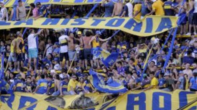 DYN25, BUENOS AIRES 12/12/16, HINCHAS DE BOCA FESTEJAN SU DIA EN LA BOMBONERA.nFOTO:DYN/PABLO AHARONIAN.