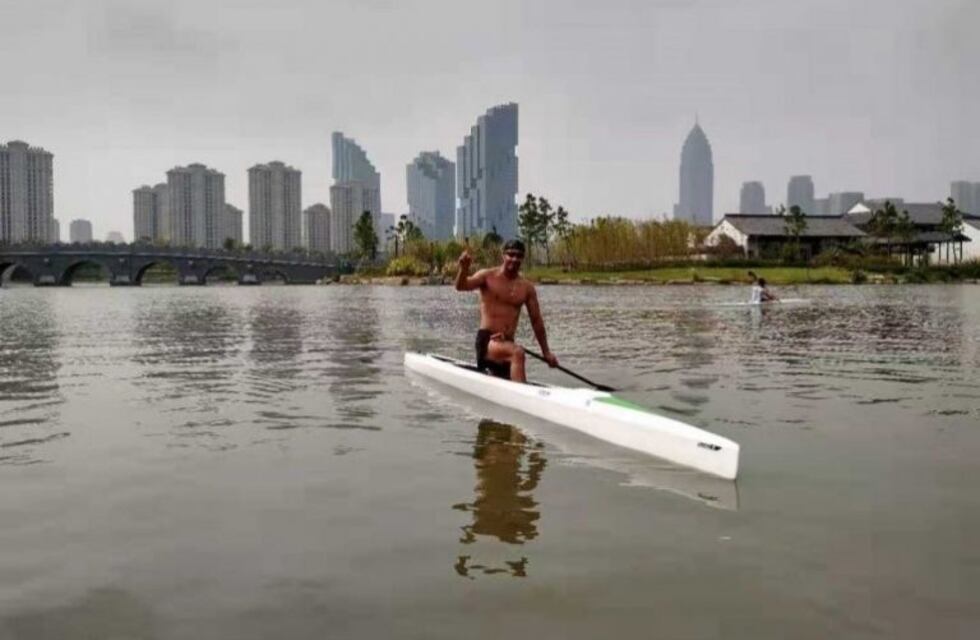 Gualeguaychú recibe al Campeón "Tito" Palacios con una caravana
