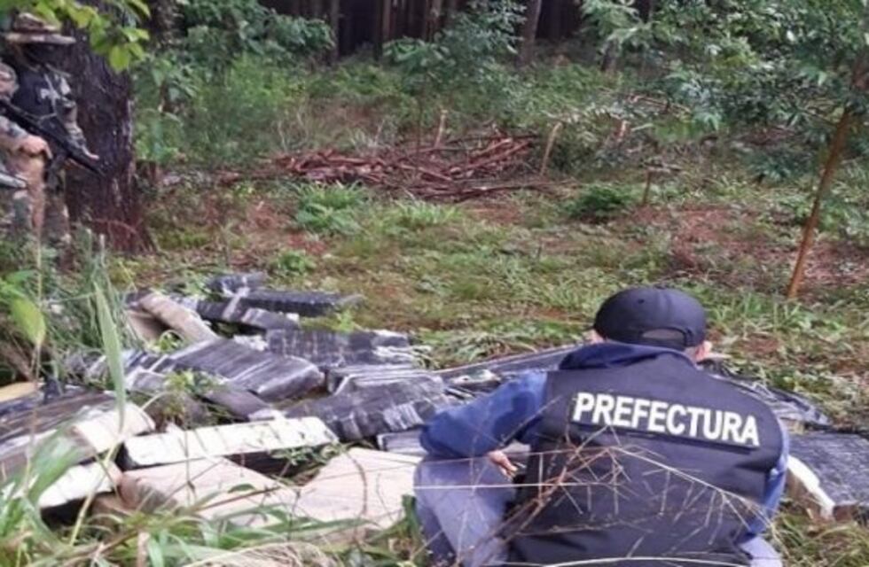 Prefectura secuestró más de una tonelada de marihuana